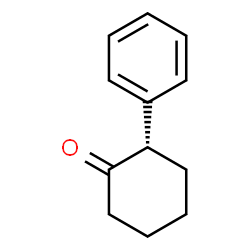 (2S)-2α-Phenylcyclohexanone Structure