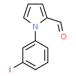 1-(3-IODOPHENYL)-1H-PYRROLE-2-CARBOXALDEHYDE结构式