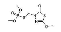 3-(dimethoxyphosphorylsulfanylmethyl)-5-methoxy-1,3,4-thiadiazol-2-one Structure