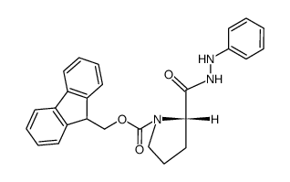 Fmoc-Pro-NHNHPh Structure