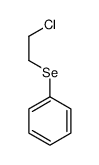 2-chloroethylselanylbenzene Structure