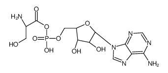 L-seryl-AMP结构式