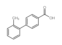 2'-METHYL-[1,1'-BIPHENYL]-4-CARBOXYLIC ACID Structure