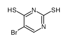 5-bromo-1H-pyrimidine-2,4-dithione Structure