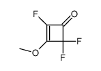 2-Cyclobuten-1-one,2,4,4-trifluoro-3-methoxy- Structure