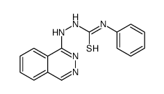 1-phenyl-3-(phthalazin-1-ylamino)thiourea Structure