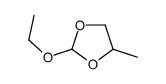 2-ethoxy-4-methyl-1,3-dioxolane结构式