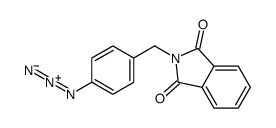 2-[(4-azidophenyl)methyl]isoindole-1,3-dione Structure