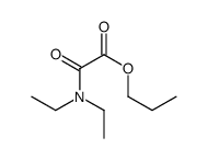 propyl 2-(diethylamino)-2-oxoacetate Structure