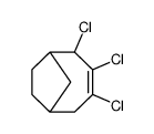 3,4,5-trichlorobicyclo[4.2.1]non-3-ene结构式