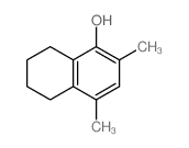 1-Naphthalenol,5,6,7,8-tetrahydro-2,4-dimethyl-结构式