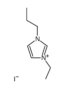 3-ethyl-1-propyl-imidazolium, iodide Structure