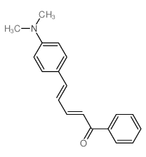 2,4-Pentadien-1-one,5-[4-(dimethylamino)phenyl]-1-phenyl- Structure