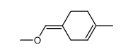 4-(Methoxymethylene)1-methyl-1-cyclohexene结构式