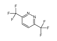 3,6-bis(trifluoromethyl)pyridazine结构式