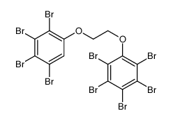 pentabromo-beta-(tetrabromophenoxy)phenetole Structure