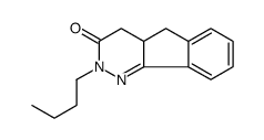 2-butyl-4a,5-dihydro-4H-indeno[1,2-c]pyridazin-3-one结构式