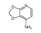 1,3-Dioxolo[4,5-b]pyridin-7-amine(9CI) structure