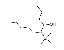 5-(trimethylsilyl)decan-4-ol Structure