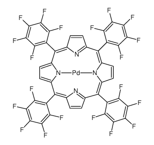 5,10,15,20-四(无氟苯基)-21H,23H-卟吩钯(Ⅱ)图片