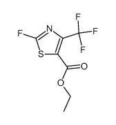 5-Thiazolecarboxylicacid,2-fluoro-4-(trifluoromethyl)-,ethylester(9CI)结构式