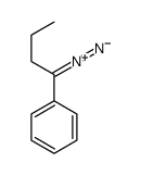 Benzene,(1-diazobutyl)- (9CI) structure