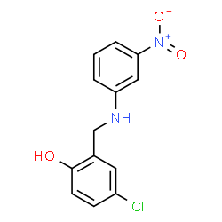 4-CHLORO-2-[(3-NITROANILINO)METHYL]BENZENOL picture