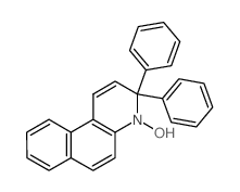 Benzo[f]quinolin-4(3H)-yloxy, 3,3-diphenyl- Structure