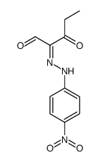 2-[(4-nitrophenyl)hydrazinylidene]-3-oxopentanal结构式