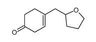 4-(oxolan-2-ylmethyl)cyclohex-3-en-1-one Structure