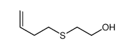 2-(3-butenylthio)ethanol结构式