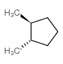 Cyclopentane,1,2-dimethyl-, (1R,2R)-rel- structure