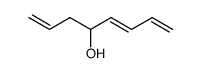 (E)-octa-1,5,7-trien-4-ol结构式