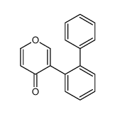 3-[1,1'-biphenyl]yl-4H-pyran-4-one Structure