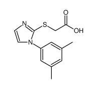 Acetic acid, 2-[[1-(3,5-dimethylphenyl)-1H-imidazol-2-yl]thio] picture