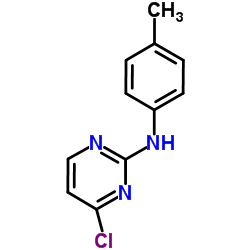 4-Chloro-N-(4-methylphenyl)-2-pyrimidinamine Structure