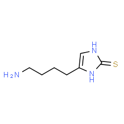 2H-Imidazole-2-thione,4-(4-aminobutyl)-1,3-dihydro-结构式