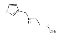 (2-甲氧基-乙基)-噻吩-3-甲胺结构式