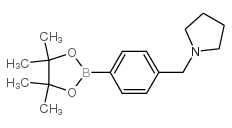 4-(pyrrolidin-1-ylmethyl)benzeneboronic acid, pinacol ester Structure