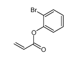 (2-bromophenyl) prop-2-enoate Structure