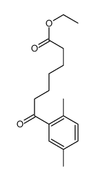 Ethyl 7-(2,5-dimethylphenyl)-7-oxoheptanoate picture