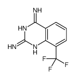 8-(Trifluoromethyl)-2,4-quinazolinediamine Structure