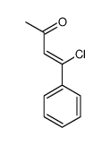 4-chloro-4-phenylbut-3-en-2-one Structure