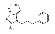 3-(3-phenylpropyl)-1H-benzimidazol-2-one Structure