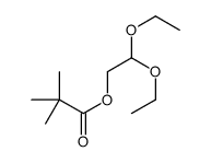 2,2-diethoxyethyl 2,2-dimethylpropanoate Structure