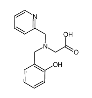 N-(2-hydroxybenzyl)-N-(2-picolyl)glycine Structure