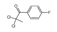 1-Propanone, 2,2-dichloro-1-(4-fluorophenyl)- (9CI)结构式