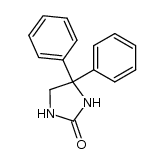 4,4-diphenyl-imidazolidin-2-one Structure