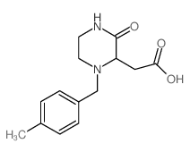 2-[1-(4-METHYLBENZYL)-3-OXO-2-PIPERAZINYL]-ACETIC ACID图片