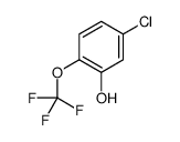 5-Chloro-2-(trifluoromethoxy)phenol structure